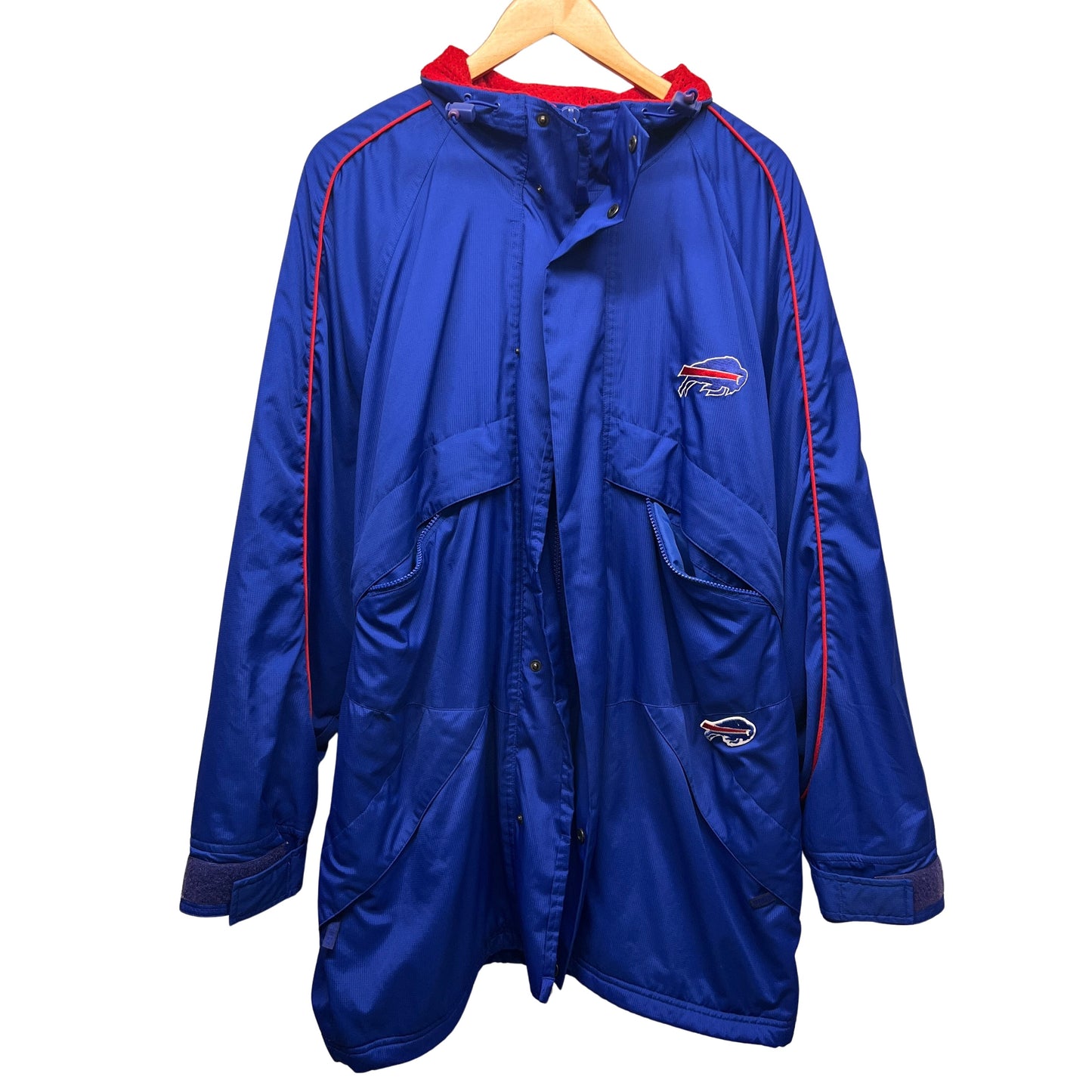 Vintage Buffalo Bills Fall Parka Jacket Large