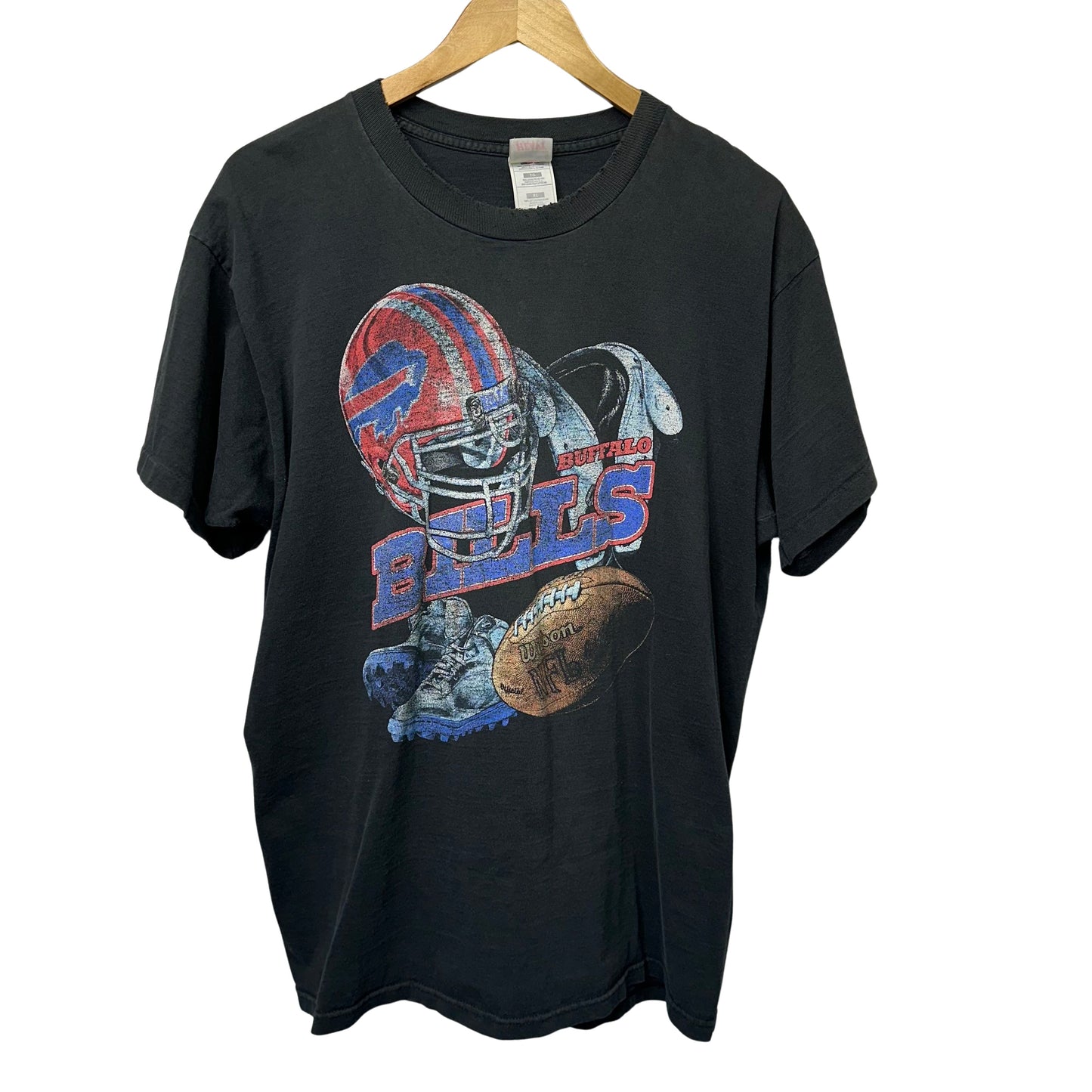 Vintage Buffalo Bills Red Helmet Shirt XL