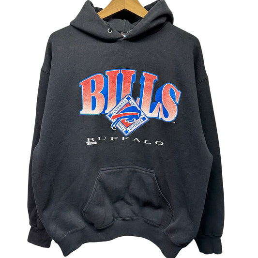 Vintage Buffalo Bills Hoodie Sweatshirt XL