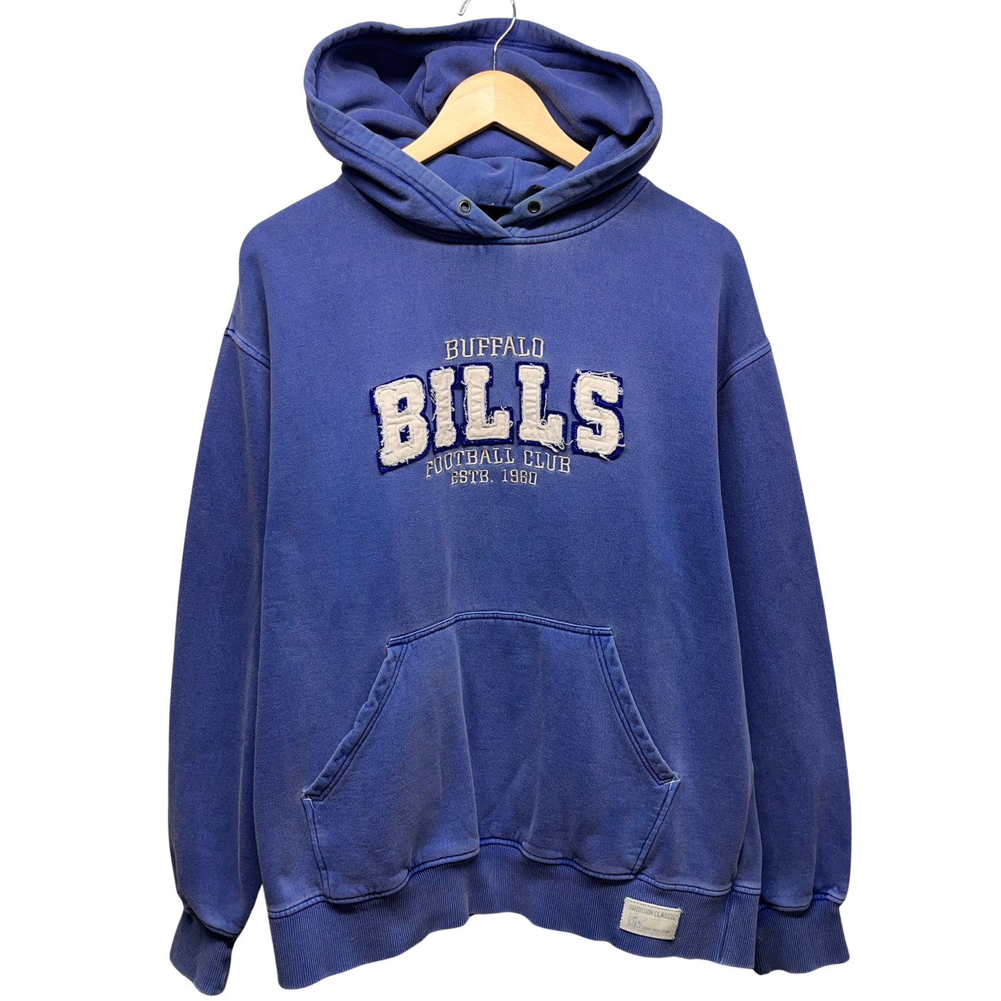 Vintage Buffalo Bills Hoodie Sweatshirt Large-XL