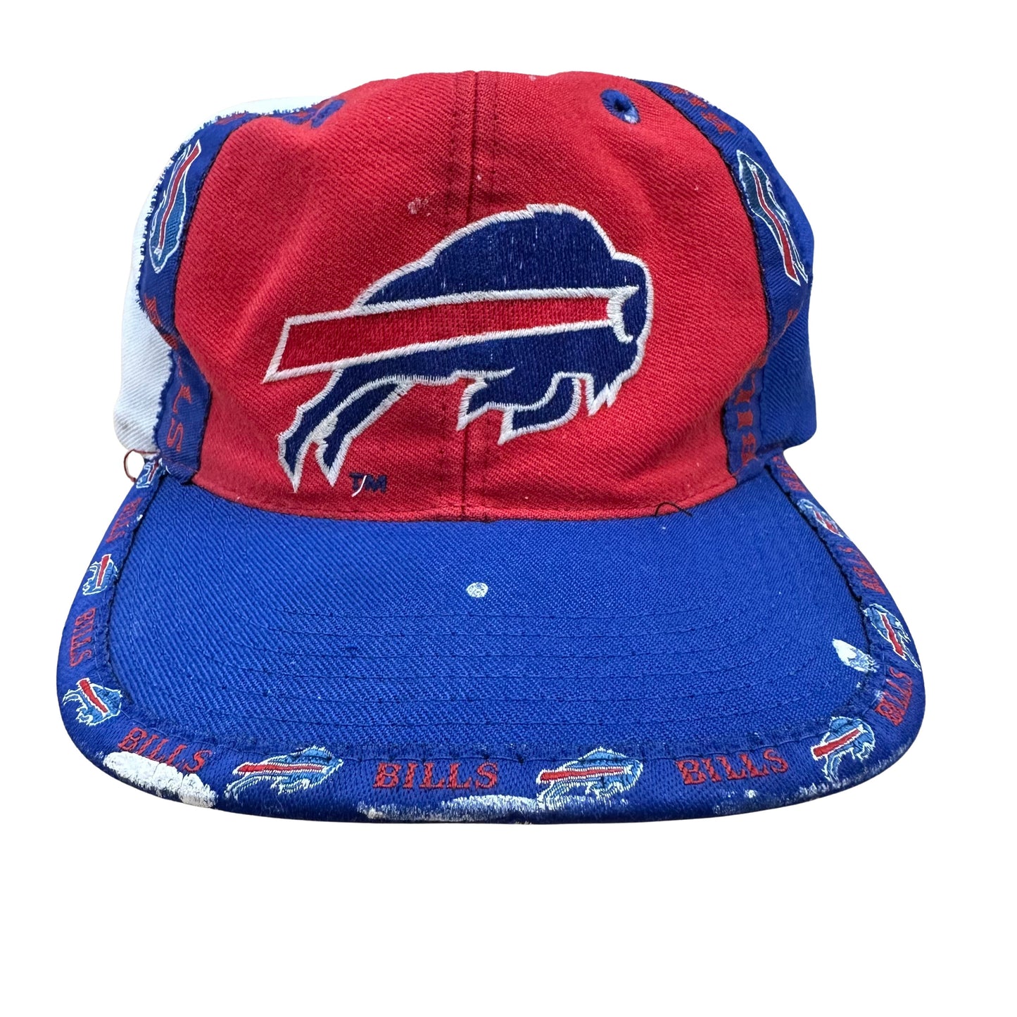 Vintage Buffalo Bills Tape Logo Hat