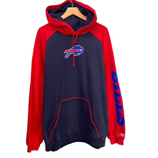 Vintage Buffalo Bills Hoodie Sweatshirt XXL