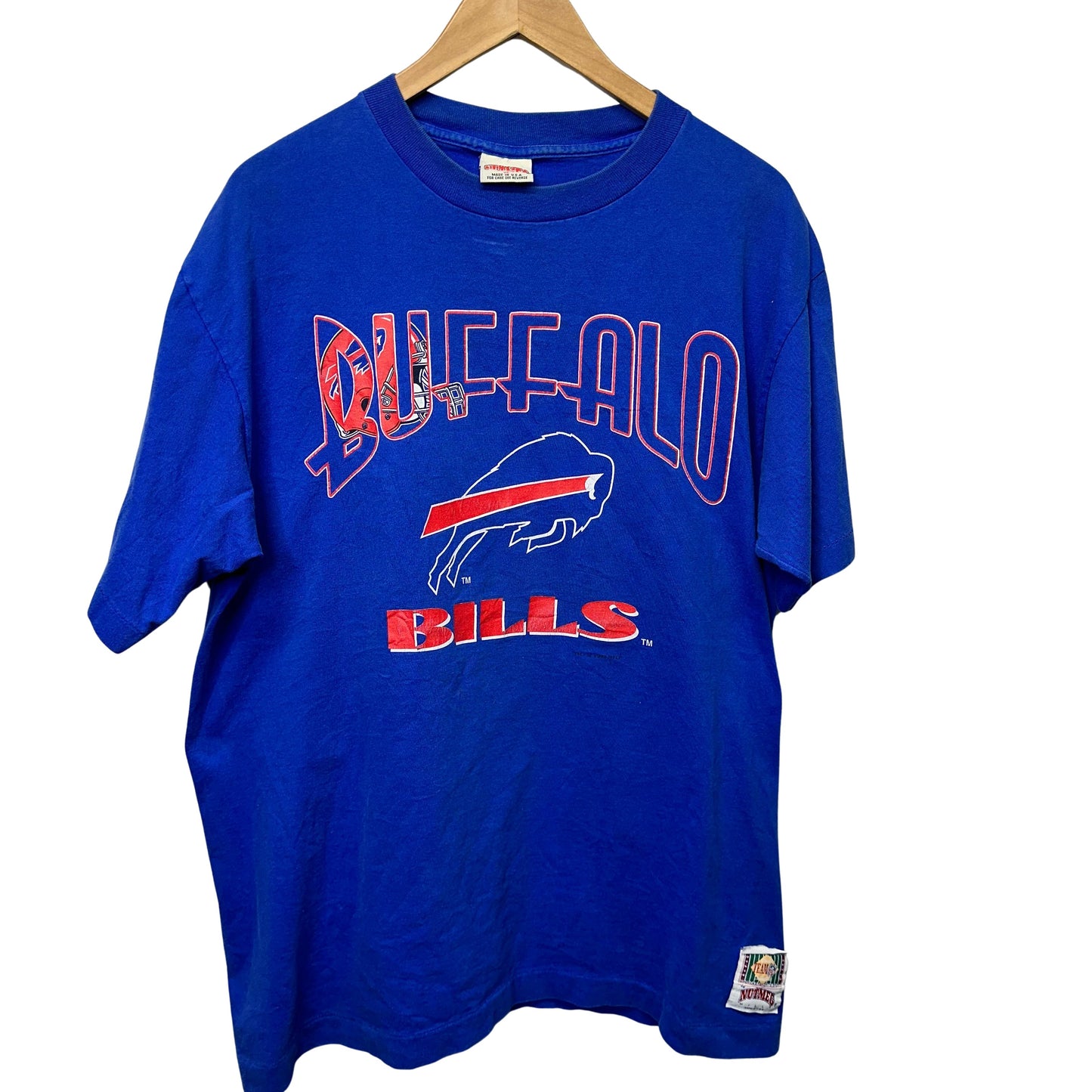 Vintage Buffalo Bills Hidden Helmet Shirt XL