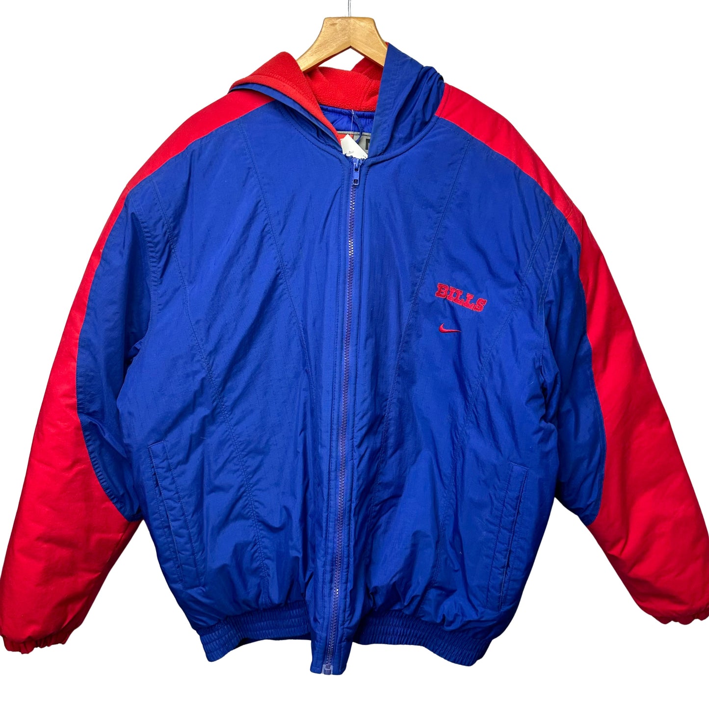 Vintage Buffalo Bills Nike Team Puffer Jacket Medium