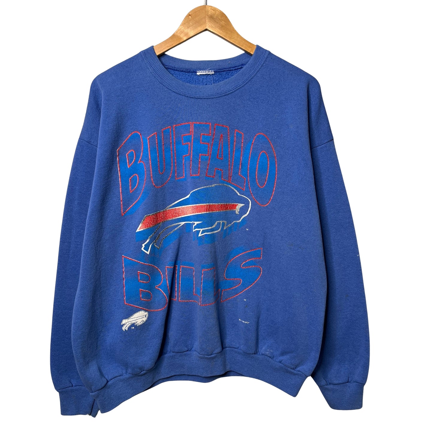 Vintage Buffalo Bills Crewneck Sweatshirt Large