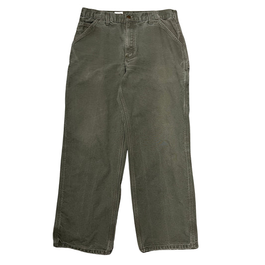 Carhartt Olive Green Pants 34x32