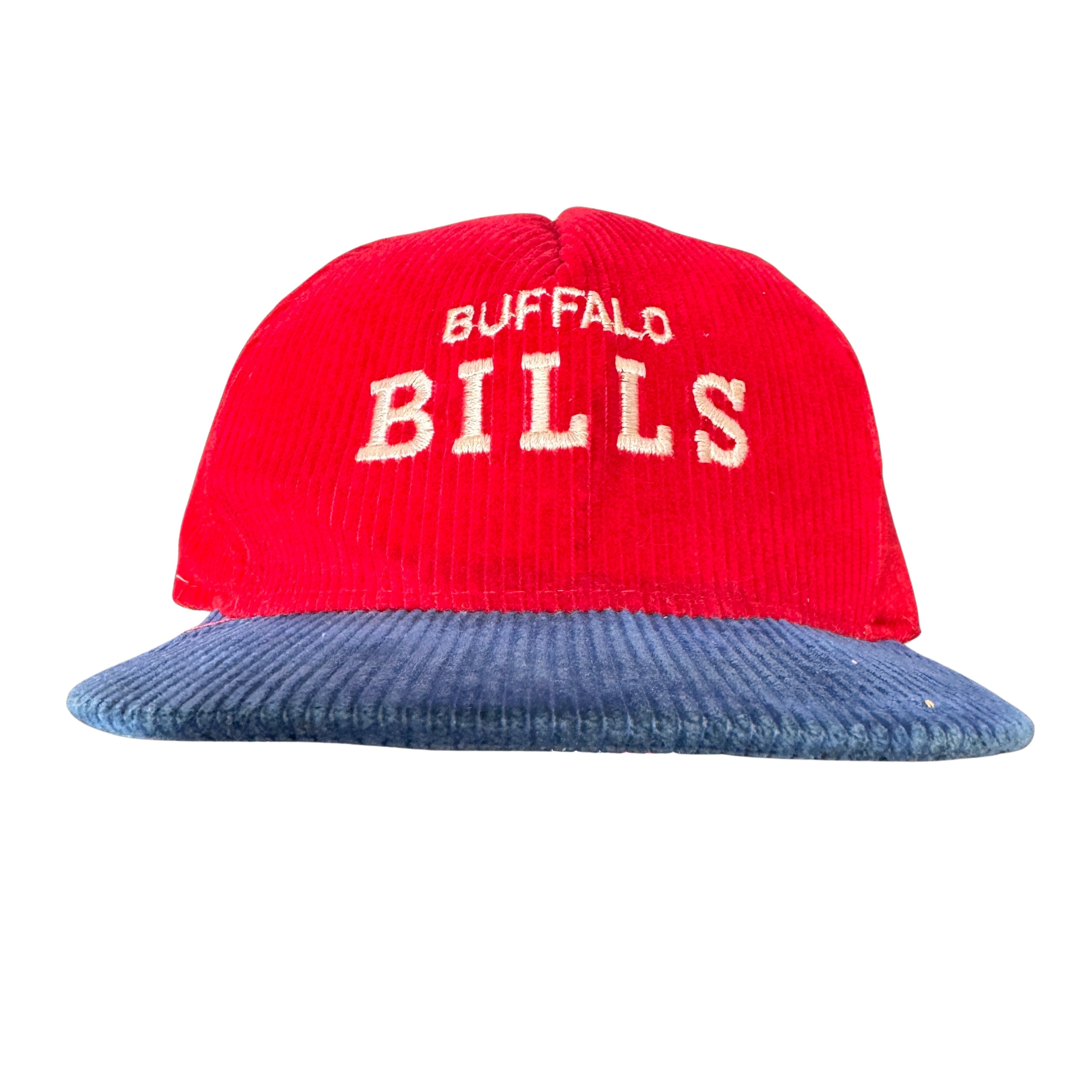 Vintage Buffalo Bills Corduroy Snapback Hat