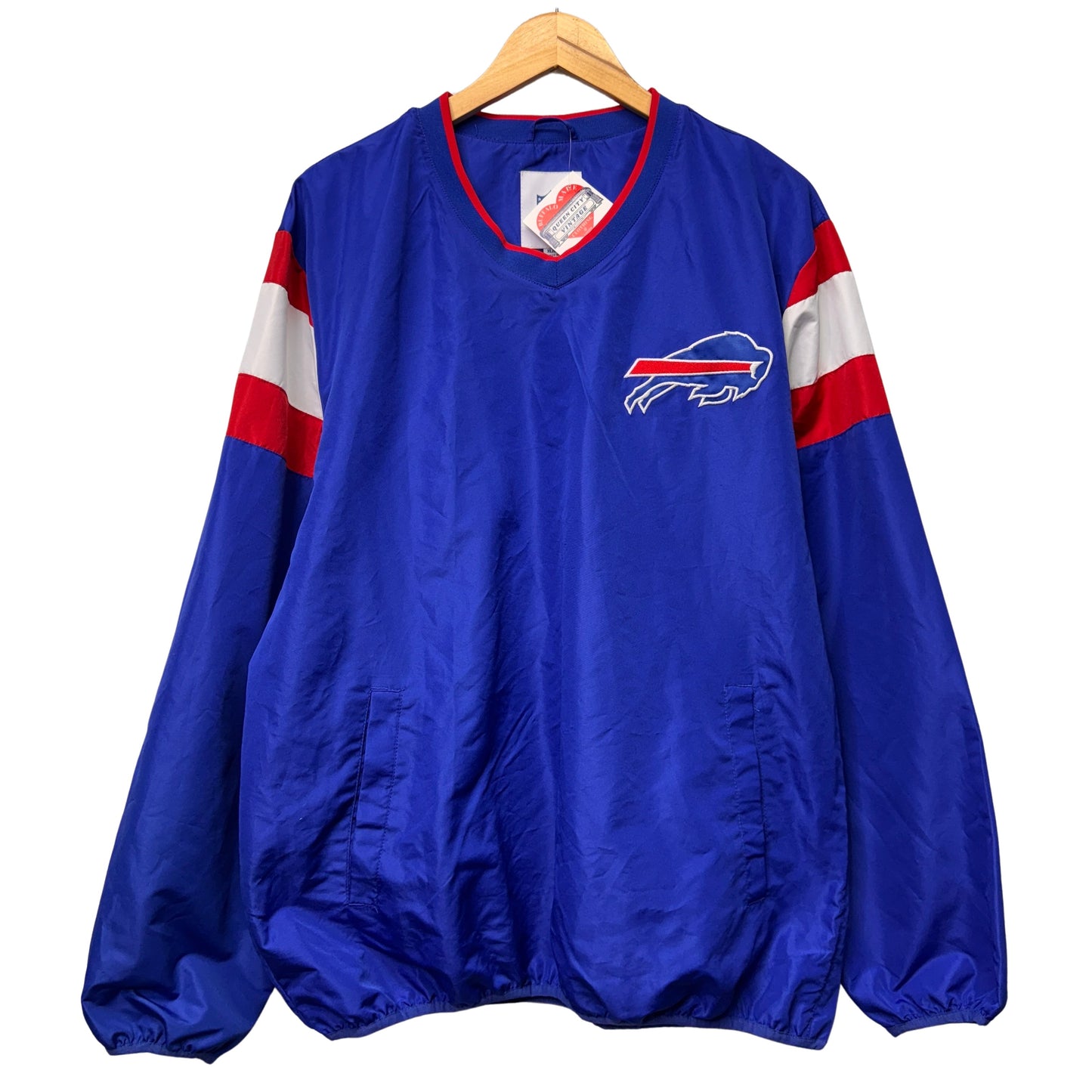 Buffalo Bills Pullover Windbreaker Jacket XL