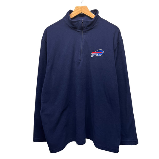 Vintage Buffalo Bills Y2K Fleece Pullover Sweatshirt XXL