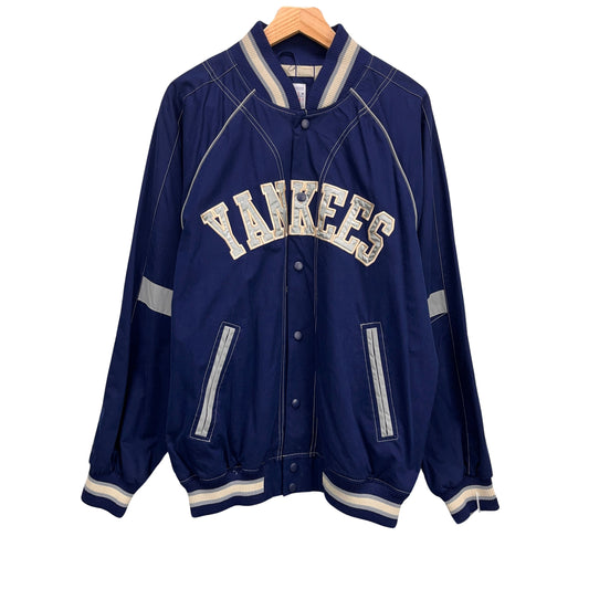 2000s Deadstock New York Yankees Button Up Jacket Large