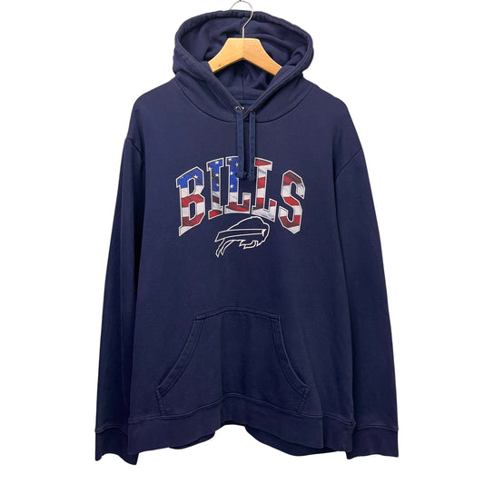 Buffalo Bills American Flag Hoodie Sweatshirt XXL