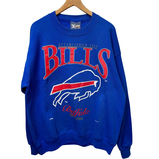 Vintage Buffalo Bills Crewneck Sweatshirt Large