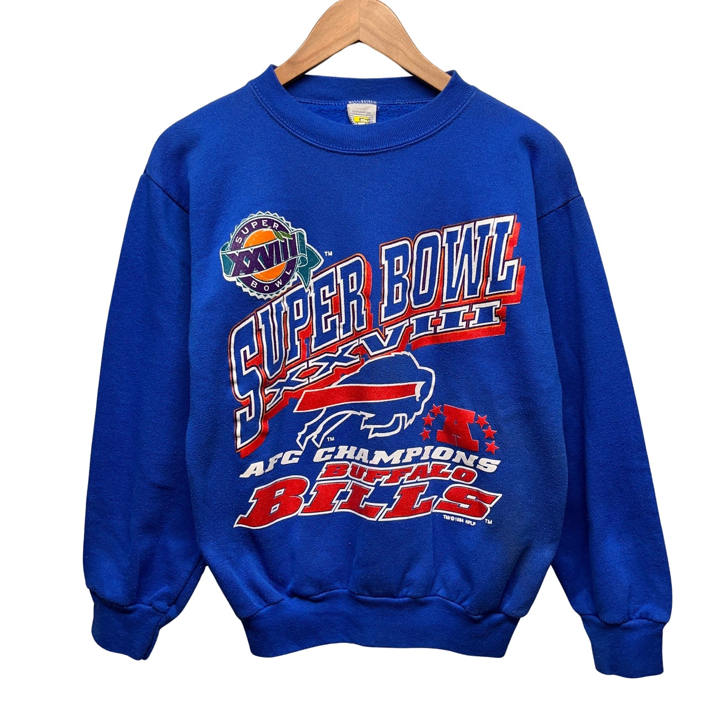 Vintage Buffalo Bills 1994 Super Bowl Crewneck Sweatshirt Medium