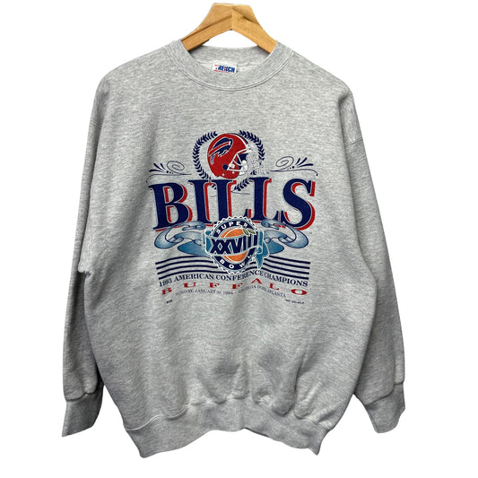 Vintage Buffalo Bills 1994 Super Bowl Crewneck Sweatshirt XL