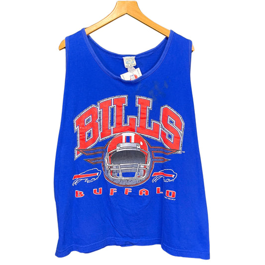 Vintage Buffalo Bills Tank Top Shirt Size XL