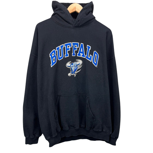 2000s University of Buffalo Bulls Hoodie Sweatshirt XXL