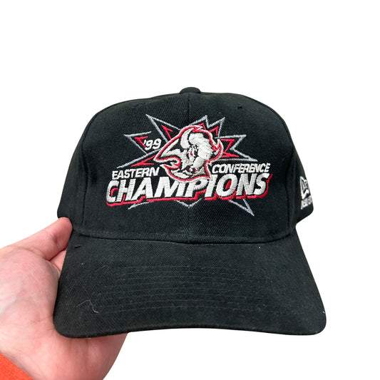 Vintage Buffalo Sabres Goathead Conference Champs SnapBack Hat