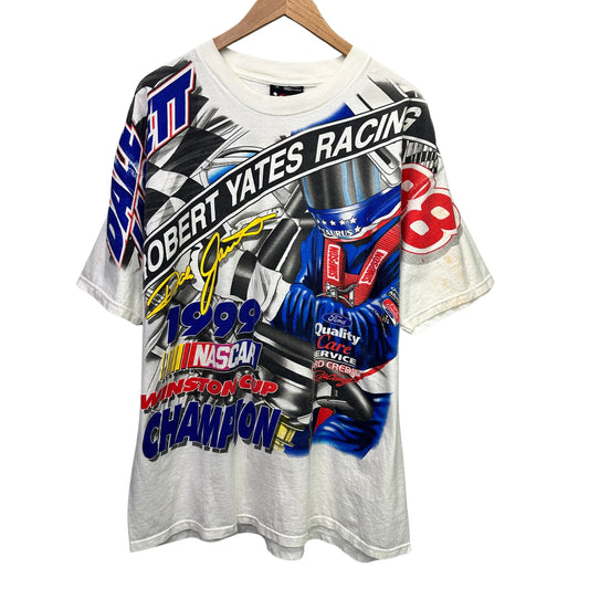 1999 Nascar All Over Print Shirt XL