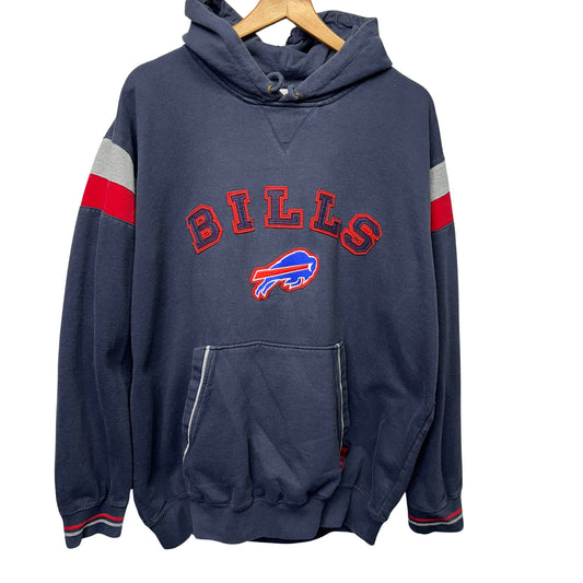 Vintage Buffalo Bills Embroidered Hoodie Sweatshirt XL