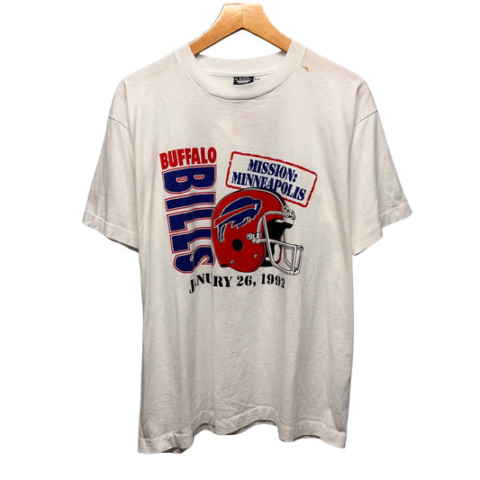 Vintage Buffalo Bills Mission: Minneapolis 1992 Super Bowl Bar Shirt XL