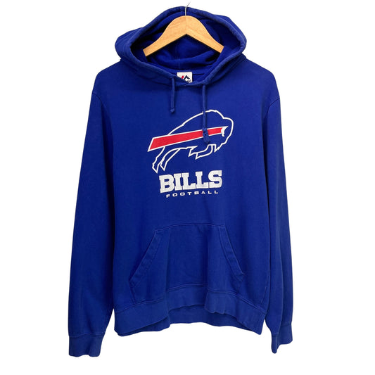 Vintage Buffalo Bills Hoodie Sweatshirt Large