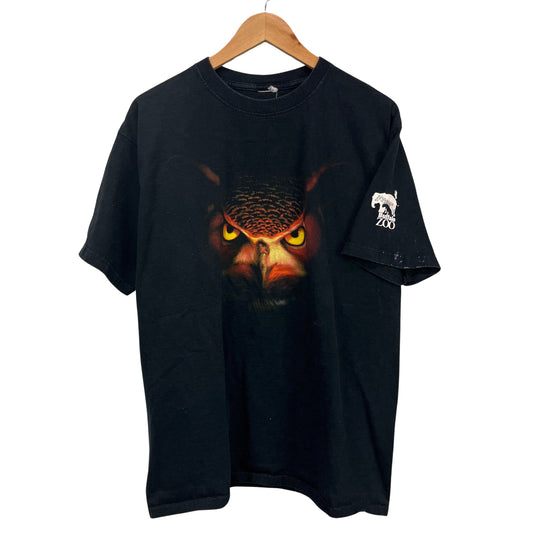2000s Buffalo Zoo Owl Shirt Large