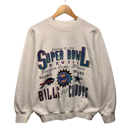 Vintage Buffalo Bills 1994 Super Bowl Crewneck Sweatshirt Large