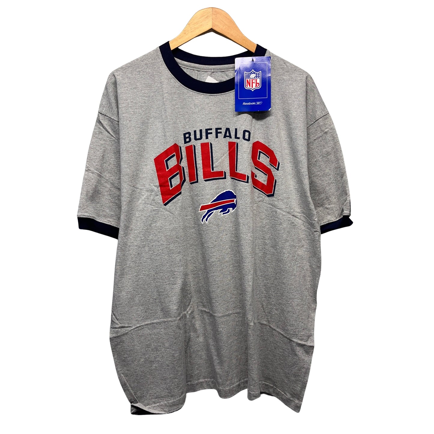 Vintage Buffalo Bills Deadstock Ringer Shirt XL