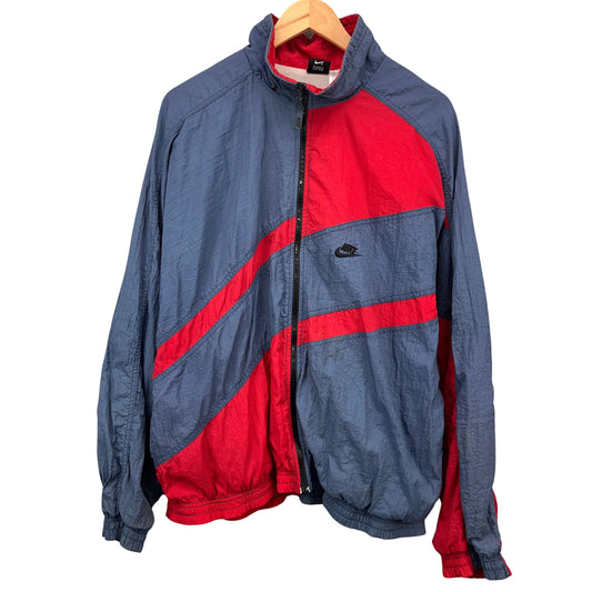 00s Nike Color Block Zip Up Windbreaker Jacket XL