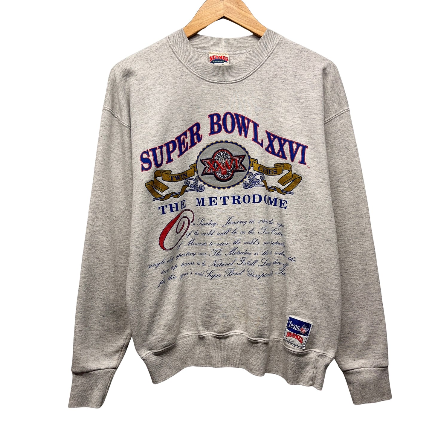 Vintage Buffalo Bills 1992 Super Bowl Crewneck Sweatshirt Large