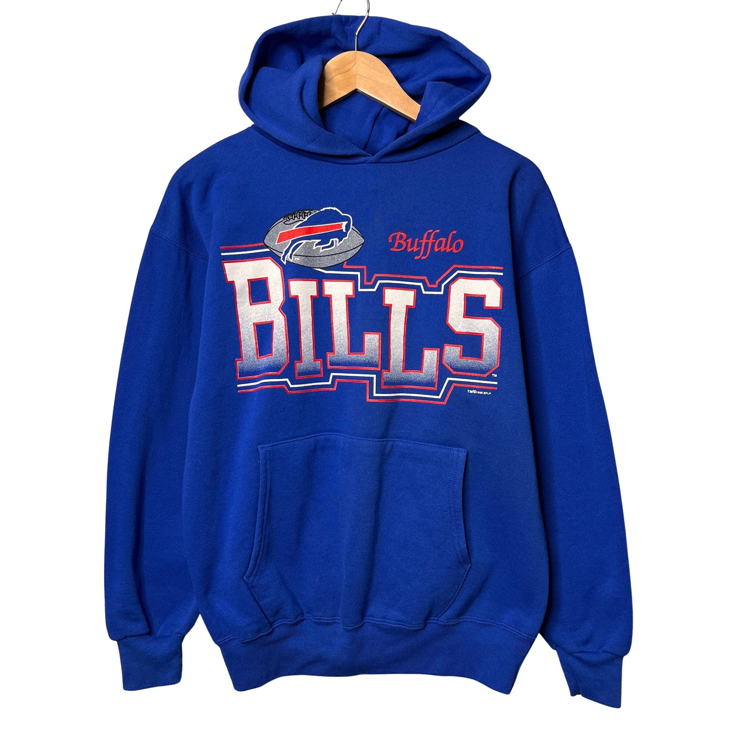 Vintage Buffalo Bills Hoodie Sweatshirt Large