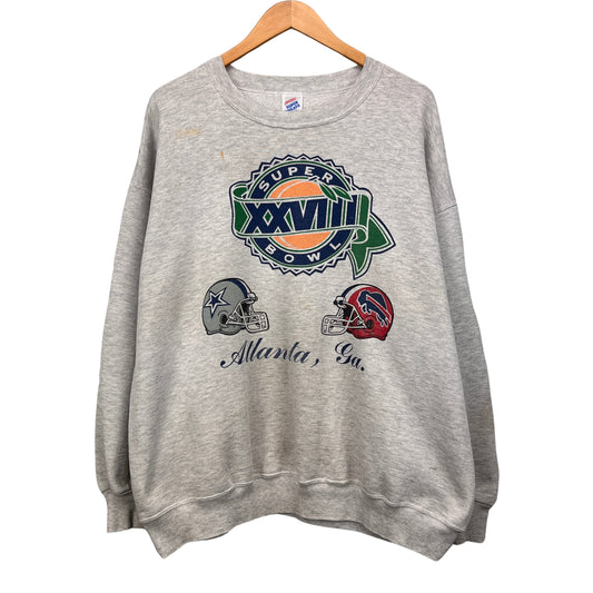 Vintage Buffalo Bills Super Bowl Crewneck Sweatshirt Size XL