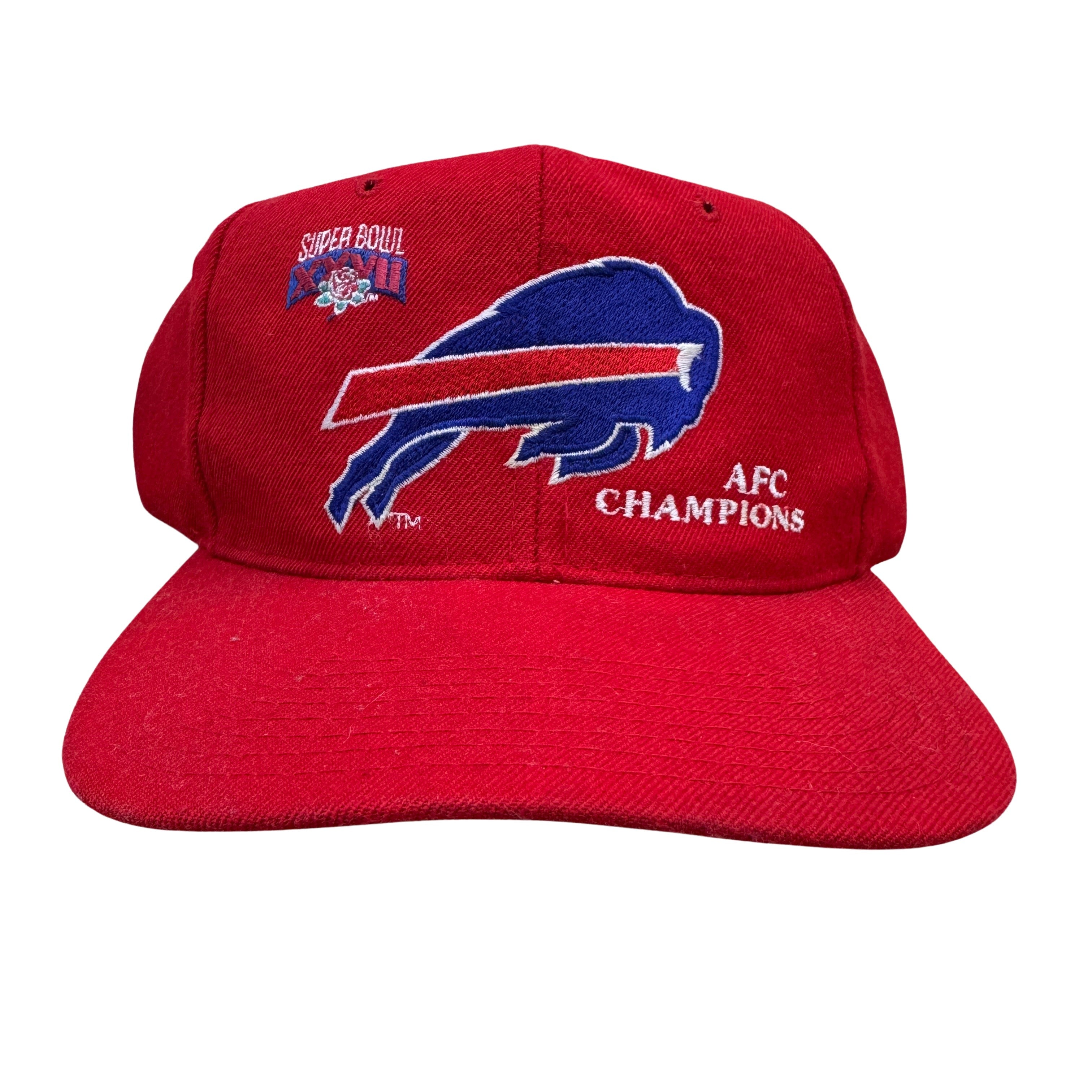 Vintage Buffalo Bills Super Bowl XXVII AFC Champions Snapback Hat