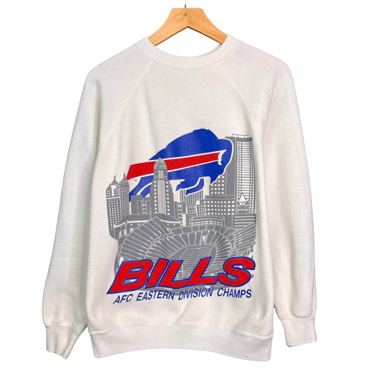 Vintage Buffalo Bills AFC East Champions Crewneck Sweatshirt Size Medium