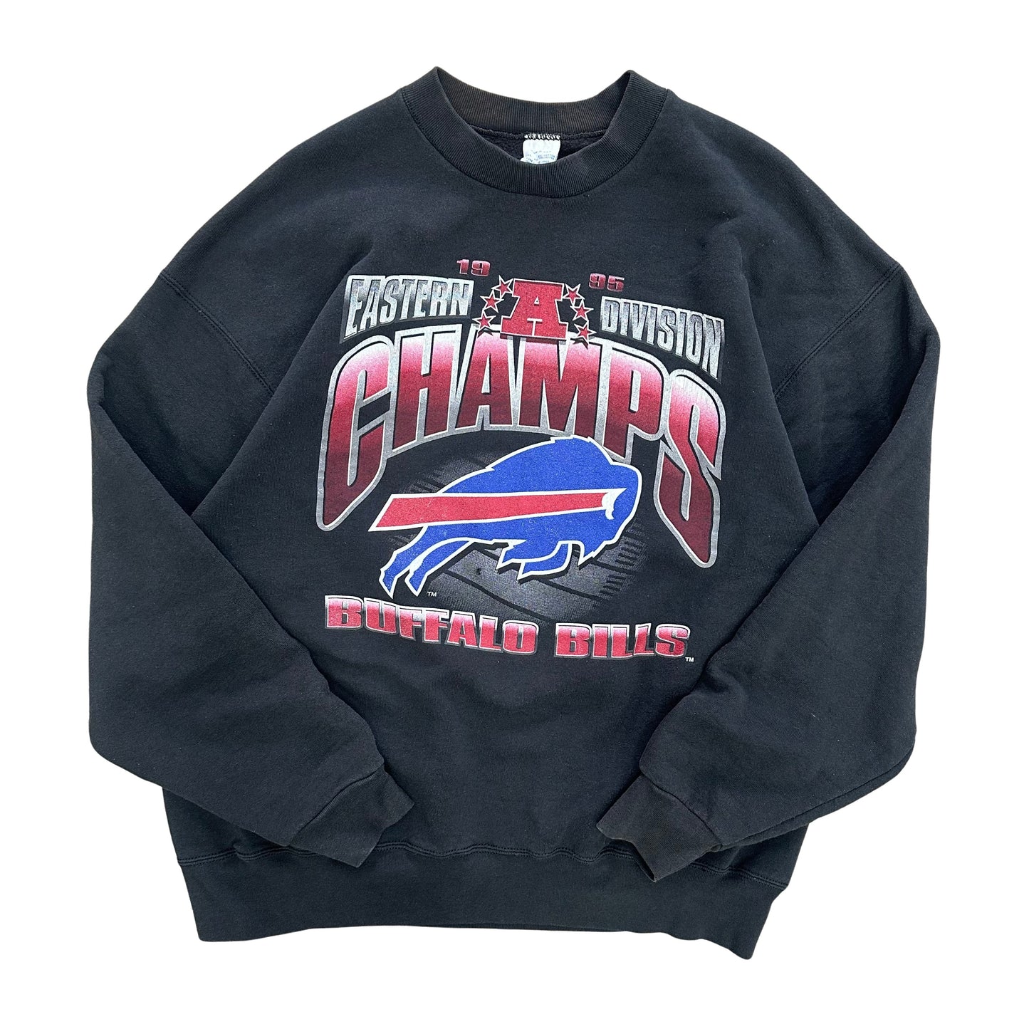 Vintage Buffalo Bills AFC East Champs Crewneck Sweatshirt XXL