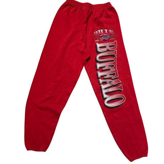 Vintage Buffalo Bills Red Sweatpants Medium