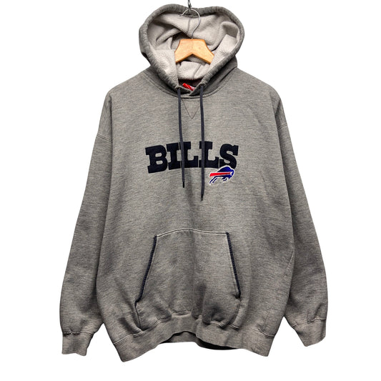 Vintage Buffalo Bills Hoodie Sweatshirt Large