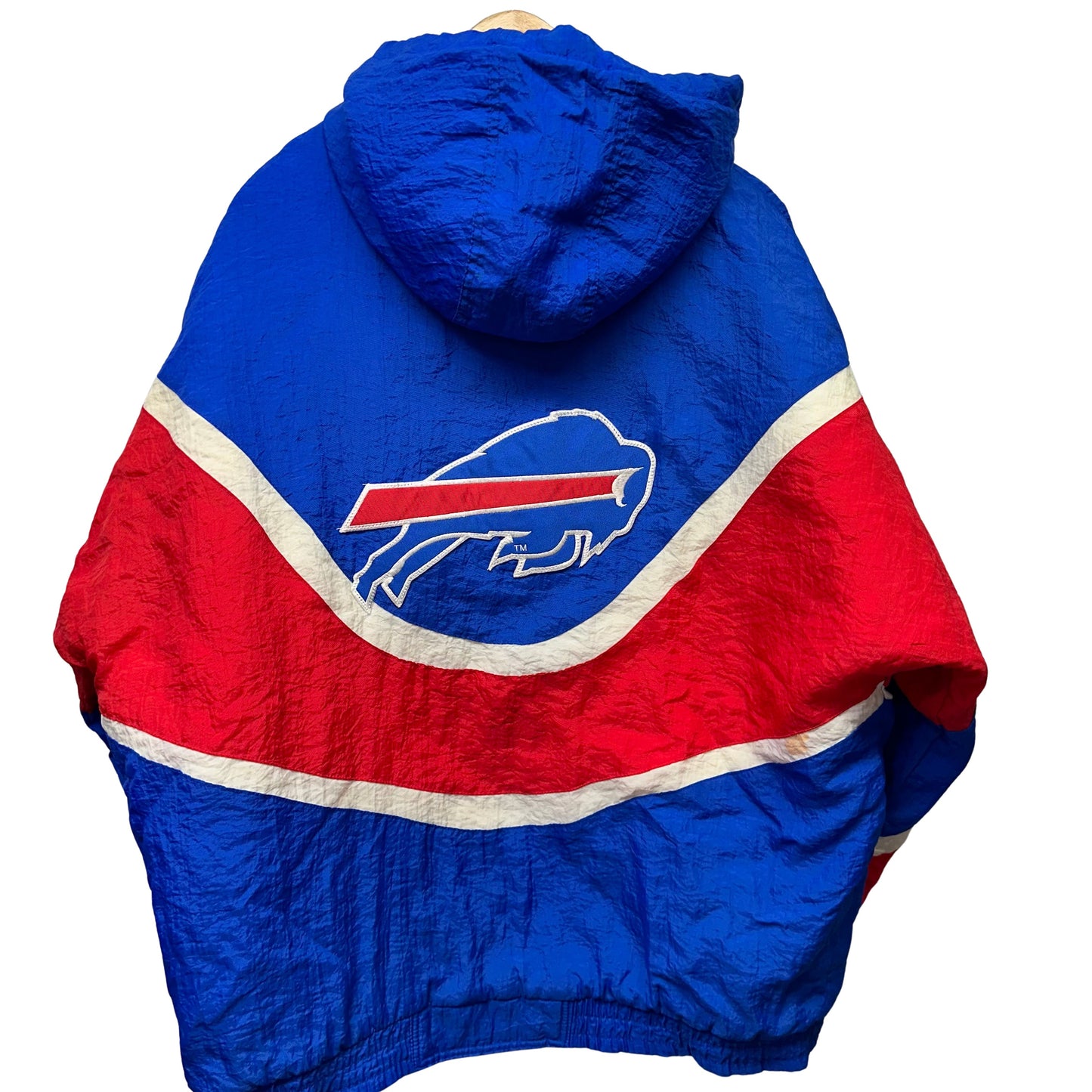 Vintage Buffalo Bills Apex Wave Puffer Jacket XL