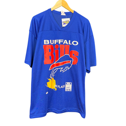 Vintage Buffalo Bills “No Flags” Jersey Shirt Size XXL