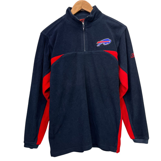 Vintage Buffalo Bills Fleece Pullover Sweatshirt Large