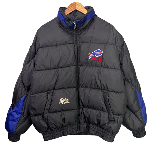 Vintage Buffalo Bills Pro Player Down Filled Puffer Jacket Large