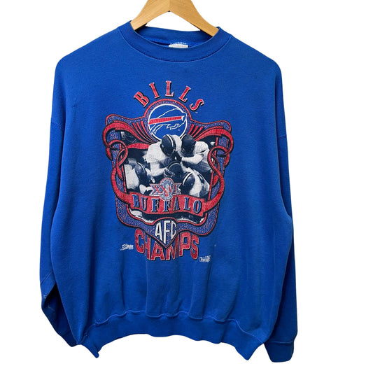 Vintage Buffalo Bills Crewneck Sweatshirt XL