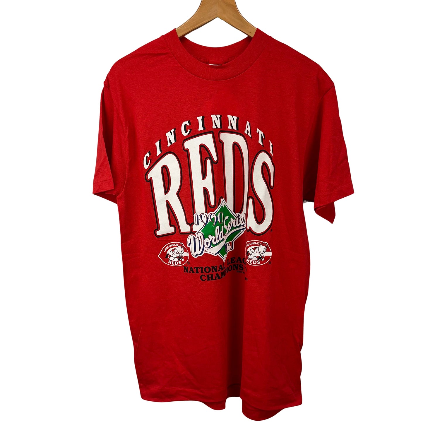 1990 Cincinnati Reds World Series Deadstock Shirt Large