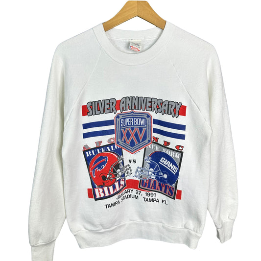 Vintage Buffalo Bills 1991 Super Bowl Crewneck Sweatshirt Size Small