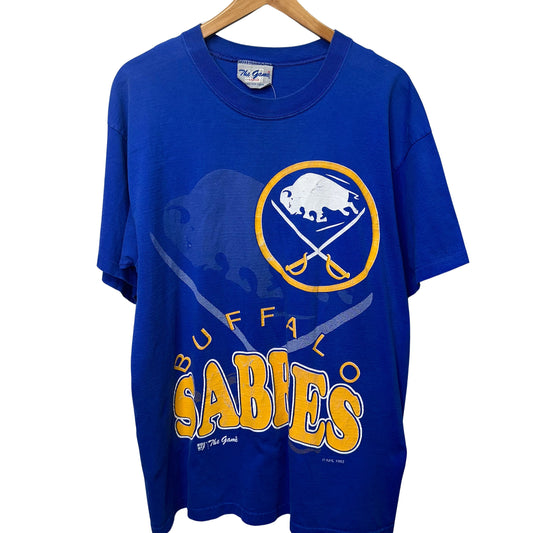 Vintage Buffalo Sabres Big Logo Shirt Large