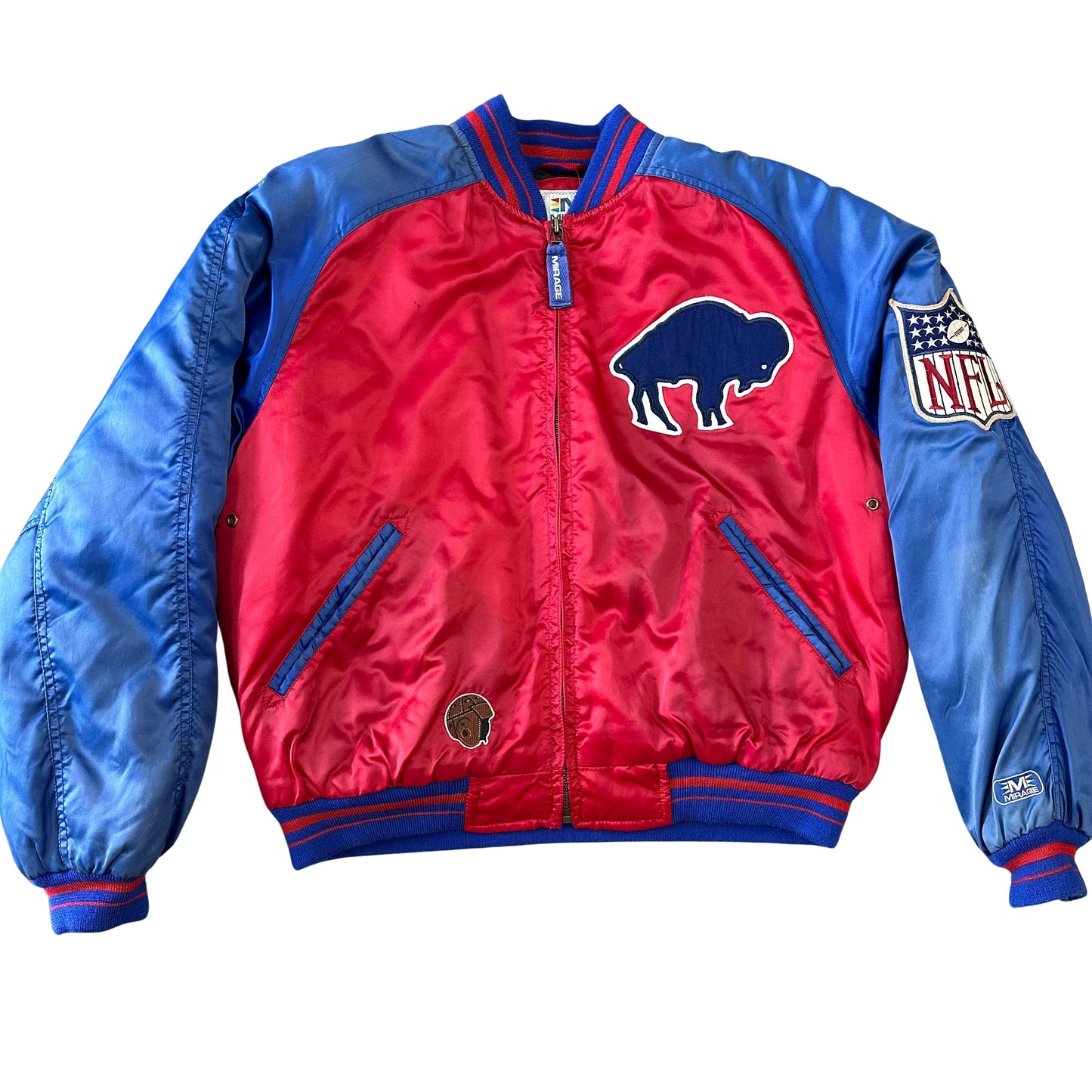 Vintage Buffalo Bills Satin Jacket XL