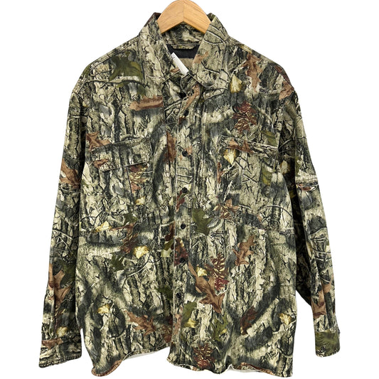 Y2K Mothwing Camouflage Shirt XL