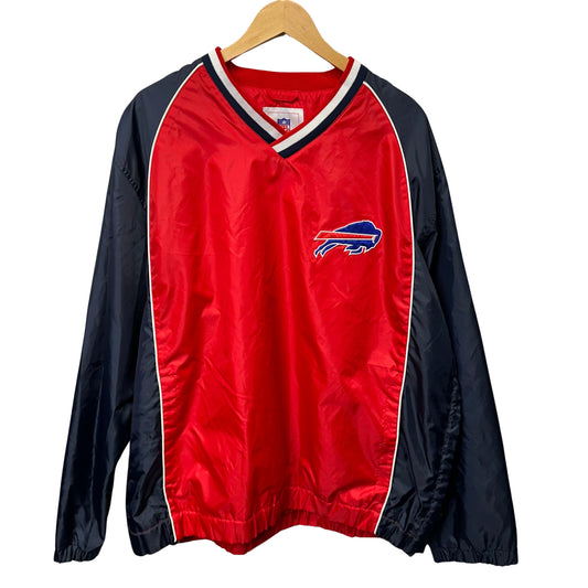 Vintage Buffalo Bills Pullover Windbreaker Jacket XL