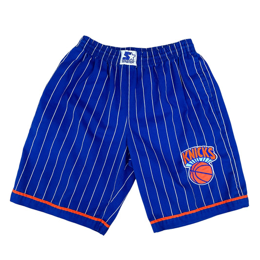 90s New York Knicks Starter Basketball Shorts Medium-Large
