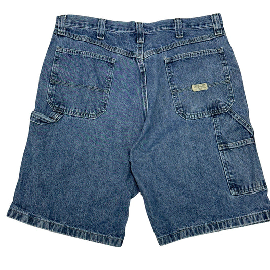 Vintage Y2K Wrangler Carpenter Baggy Jean Shorts Size 36